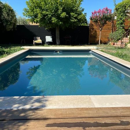 Gite Lou Sabai Au Pied Des Dentelles De Montmirail, Piscine Partagee Aubignan Εξωτερικό φωτογραφία
